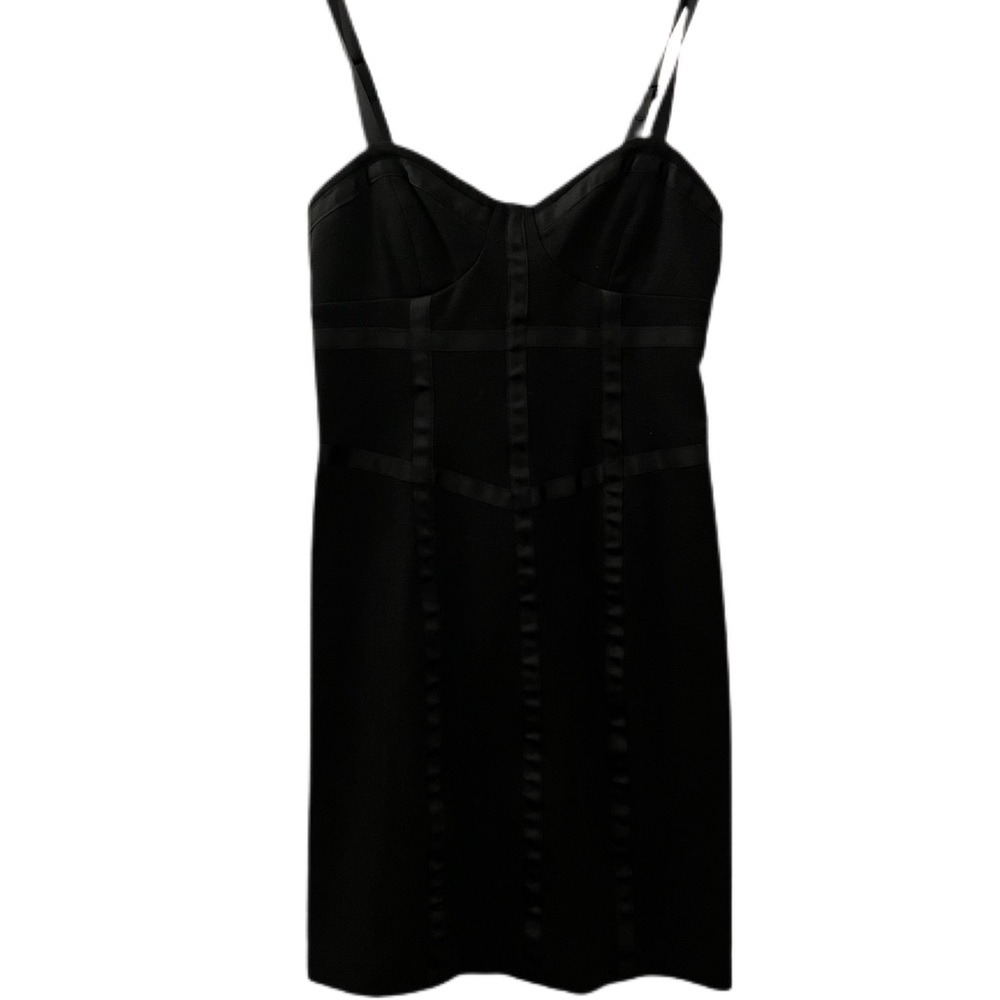 Black body con mini dress